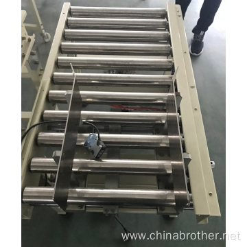 Motorized Stainless Steel 90 Degree Push Roller Conveyor